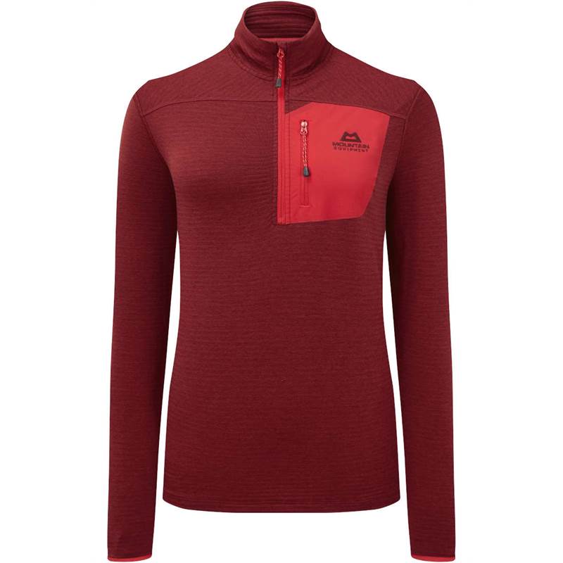 Mountain Equipment Womens Lumiko Zip Tee-1
